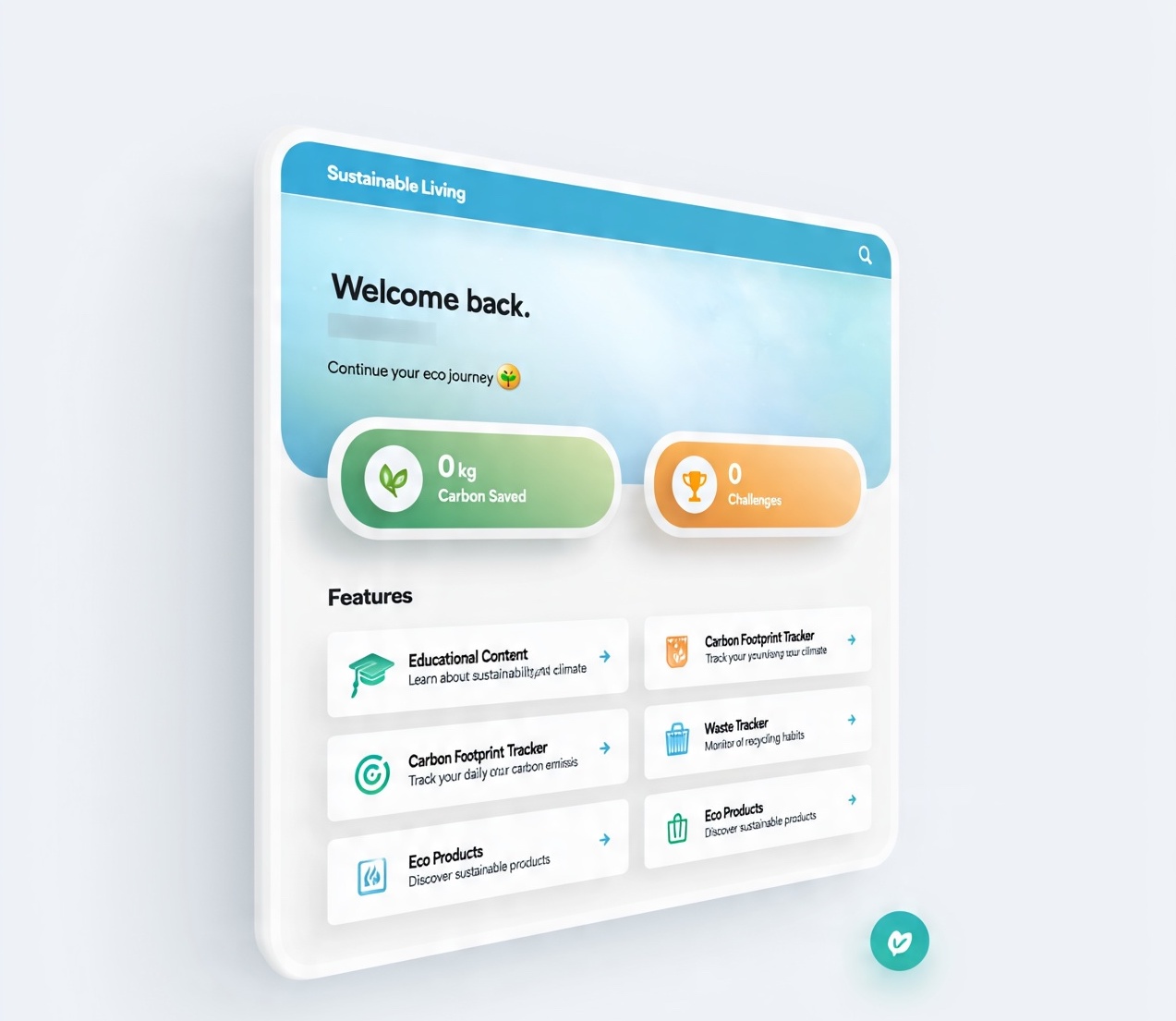 Sustainable Living Eco-Tracker
